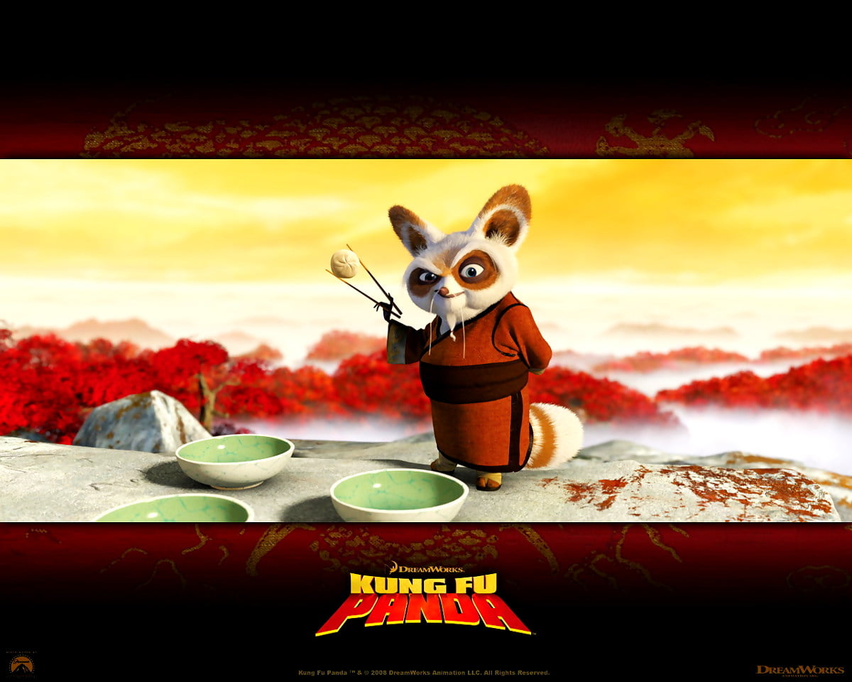 Tapeta na komputer Kung Fu Panda Bajki Kreskówka TOP Darmowe tapety