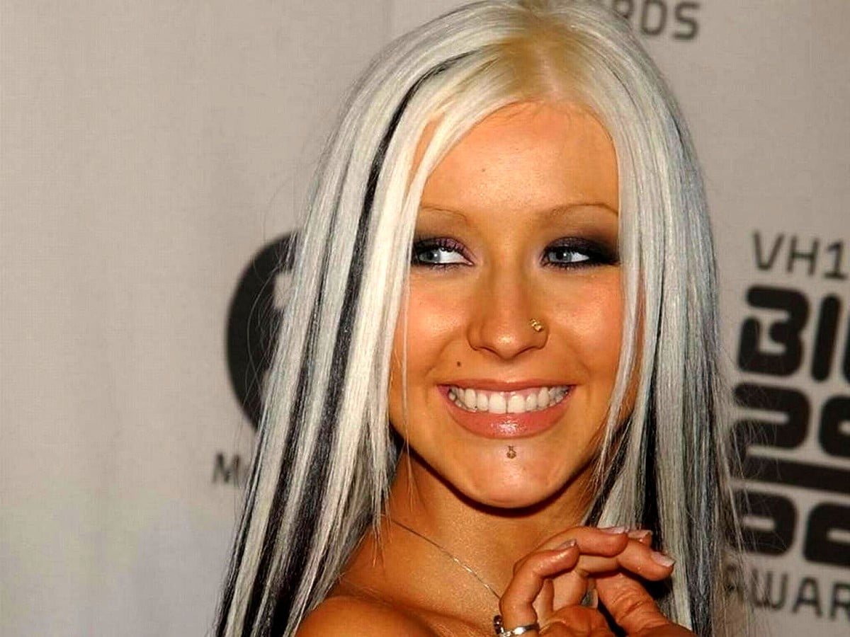 Tapeta na telefon Christina Aguilera, Blond, Dziewczyny TOP Darmowe