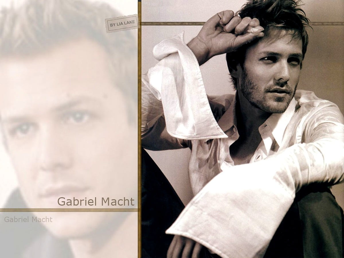 Gabriel Macht i Gabriel Macht - tapeta na komputer (1600x1200)